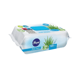 Sleepy Aloe Veralı Islak Havlu 120'li