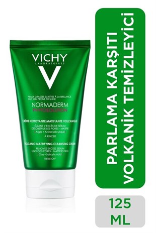 Vichy Normaderm Phytosolution Parlama Karşıtı Volkanik Temizleyici 125 ml