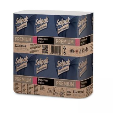 Selpak Professional Premium Dispenser Peçete 250 Yaprak