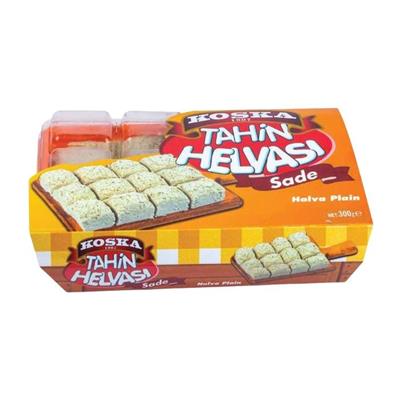 KOSKA HELVA 300gr SADE (BAKLAVA DILIMLI)