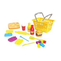 Oyun Hamuru ve Hamburger Sepeti