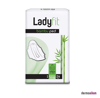Ladyfit Bambu Ped Super Normal 24 Ped