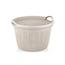 Twins Çamaşır Sepeti Orgü Desenli