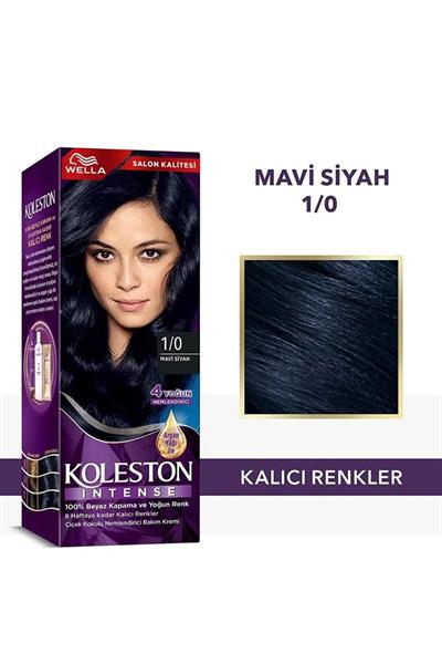 Wella Koleston Intense 1/0 Mavi Siyah