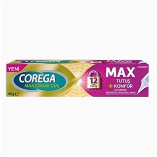 Corega Maksimum Güç Tutuş + Konfor 40 gr