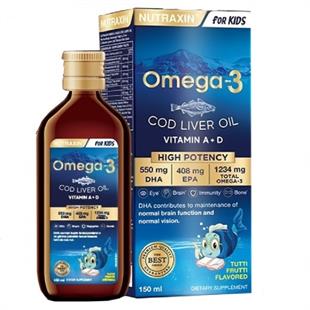 Nutraxin Omega 3 Şurup Karışık Meyve Aromalı 150 ml