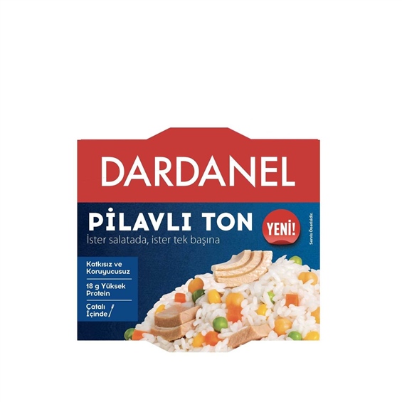Dardanel Ton Hazır Yemek Pilavlı 185 gr