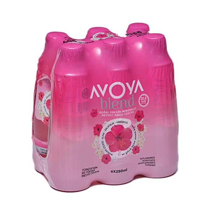 Avoya Maden Suyu Hibiskus 6X250 ml