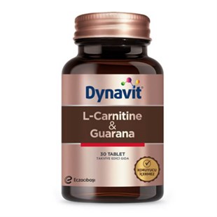 Dynavit L-Carnitine & Guarana 30 Tablet