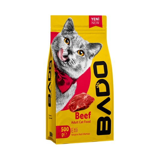 Bado Yetişkin Kedi Maması Etli 500gr