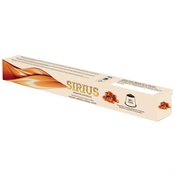 Sirius Premium Karamel Aromalı Kapsül Kahve 55 gr