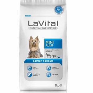 La Vital Somonlu Mini Yetişkin Köpek Maması 1.5 Kg