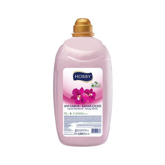 Hobby Sıvı Sabun 1,5 Lt. Bahar Çiçeği