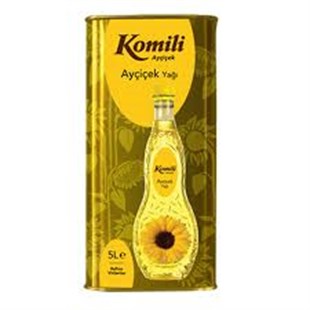 Komili Ayçiçek Yağı 5L Teneke