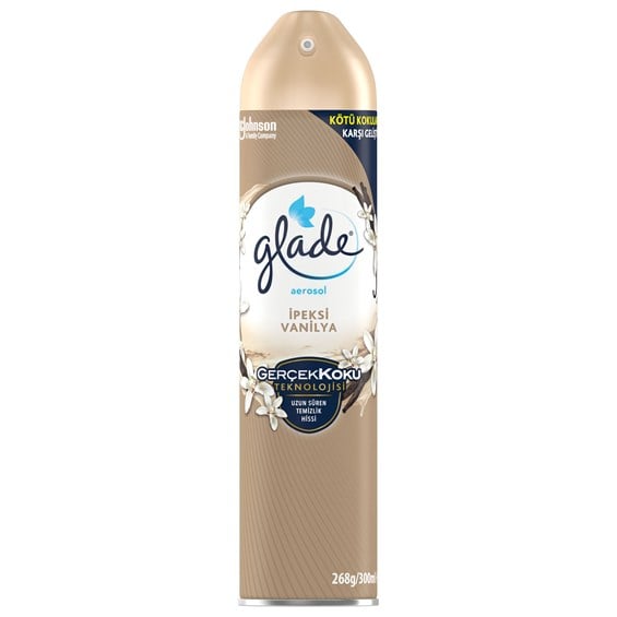 Glade Aerosol İpeksi Vanilya 300  ml