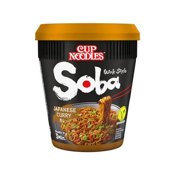 Nissin Soba Japanese Curry Cup Noodles 92 gr