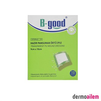 B-Good Hazır Pansuman 9cm x 10cm 10'lu Yara Örtüsü