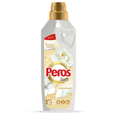 PEROS YUMUSATICI 1 LT BEYAZ ÇIÇEKLER