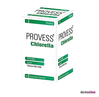 Provess Chlorella 60 Bitkisel Kapsül