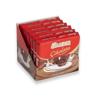 Ülker Sütlü Çikolata Kare 60 Gr x 6 Adet