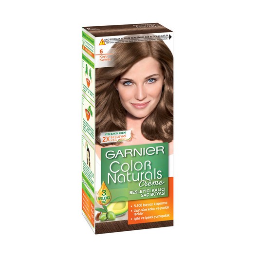 Garnier Color Naturals Saç Boyası Koyu Kumral No 6 