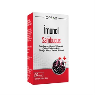 İmunol Sambucus 20 Kapsül