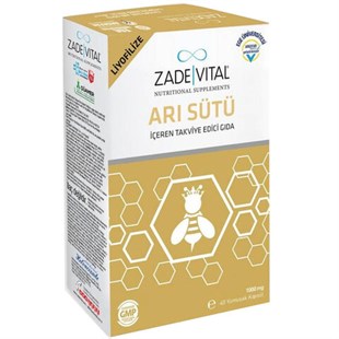 Zade Vital Arı Sütü 1000 mg 40 Kapsül