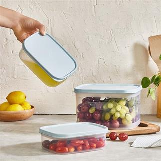 ORGANİZER ORG-417 SMART DIKDORTGEN SAKLAM KABI 2X0,80 Lt. 1X2,90 Lt.