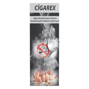 Cigarex Sigara Bırakmaya Yardımcı Aromaterapik Koklama Yağ Karışımı 20 ml