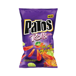 Patos Rolls Chili Lime Mısır Cips 109 G