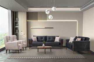 Sima Lidyum Koltuk Takımı 3+3+1+1