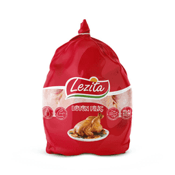 Lezita Dondurulmuş Bütün Poşet Piliç 1800 G