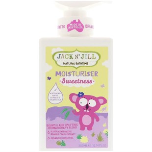 Jack and Jill Natural Bathtime Moisturiser Sweetness 300 ml ( Doğal İçerikli Yüz ve Vücut Losyonu )
