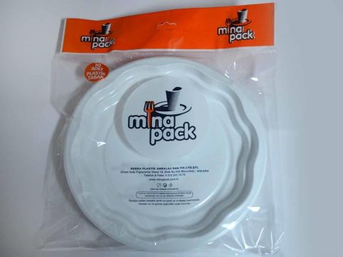 Minapack Plastik Tabak 10 Lu 17 cm
