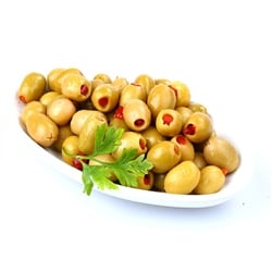 Yeşil Biberli Zeytin Kg
