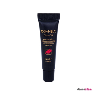Ogansia Kenevir Yağlı Dudak Bakım Kremi 15 ml