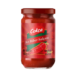 Çokça Acı Biber Salçası 650 G