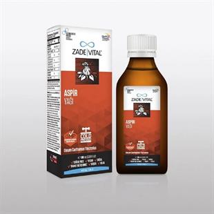 Zade Vital Cam Şişe Aspir Yağı 150 ml