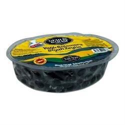 Gemlik Karası Siyah Salamura Zeytin 760 gr XS 321-350 Vakumlu