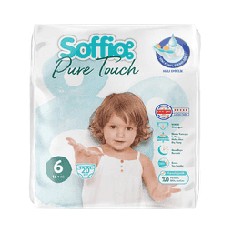 Soffio Pure Touch Çocuk Bezi XL 20'li 16+ Kg