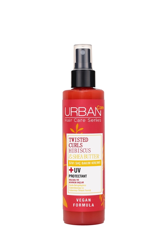 Urban Care Curl Hibiscus Water & Shea Butter Sıvı Saç Bakım Kremi 200 ml