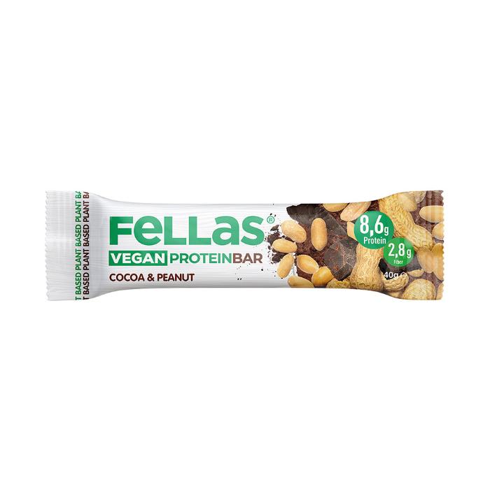Fellas Vegan Protein Bar Kakao&Yer Fıstığı 40 gr