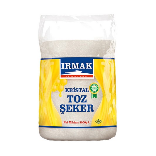 Irmak Toz Şeker 3000 gr
