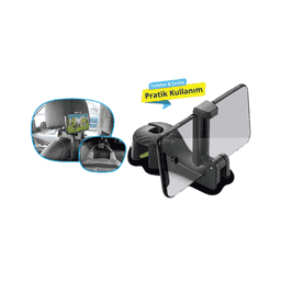 Piranha Arka Koltuk Telefon Tutucu ve Askısı