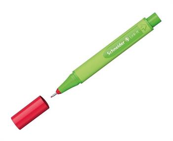 Schneider Link-It Fiber Uçlu Kalem 0.4 mm Kırmızı 191202