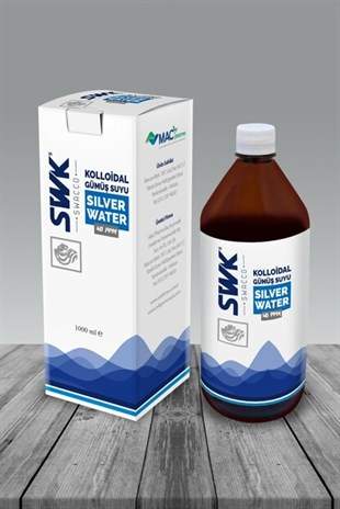 SWK Kolloidal Gümüş Suyu 40 PPM 1000 ml