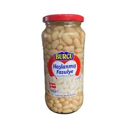 Burcu Kuru Fasülye Haşlanmış Cam 600 Gr