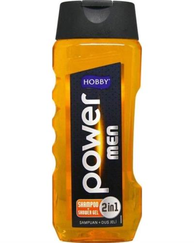 Hobby Men 2in1 Duş Jeli Şampuan Power 400 ml