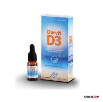 Dermovitamin Dervit - D3 Damla 10 ml