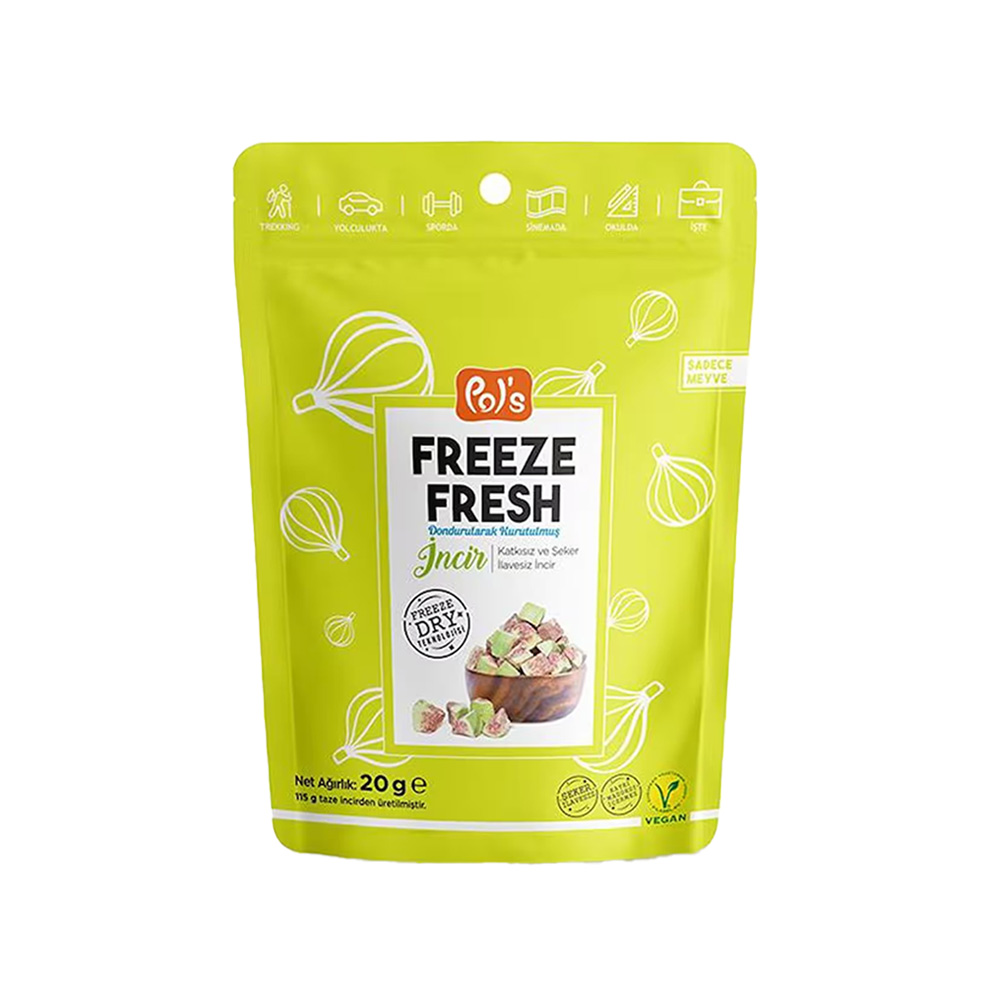Pol`s Freeze Fresh Kuru İncir 20gr